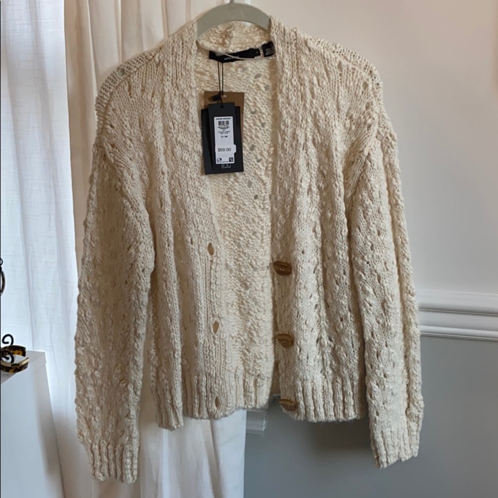 Vero Moda Opal Knit V-neck Sweater - Picture 2 of 4